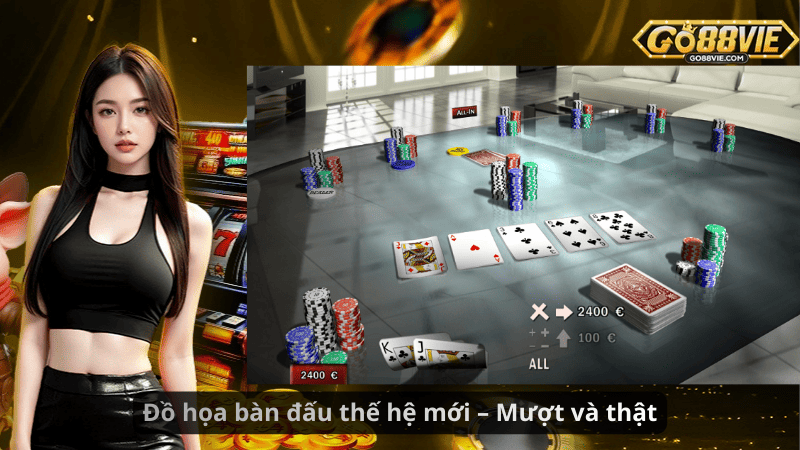 Đồ họa bàn đấu thế hệ mới – Mượt và thật