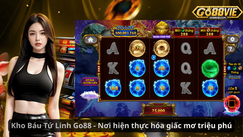 Kho Báu Tứ Linh Go88 - Nơi hiện thực hóa giấc mơ triệu phú