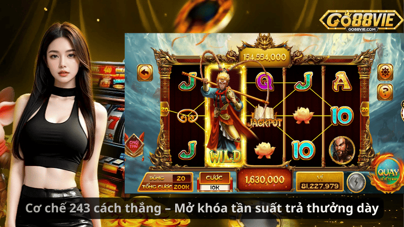 Cơ chế 243 cách thắng – Mở khóa tần suất trả thưởng dày